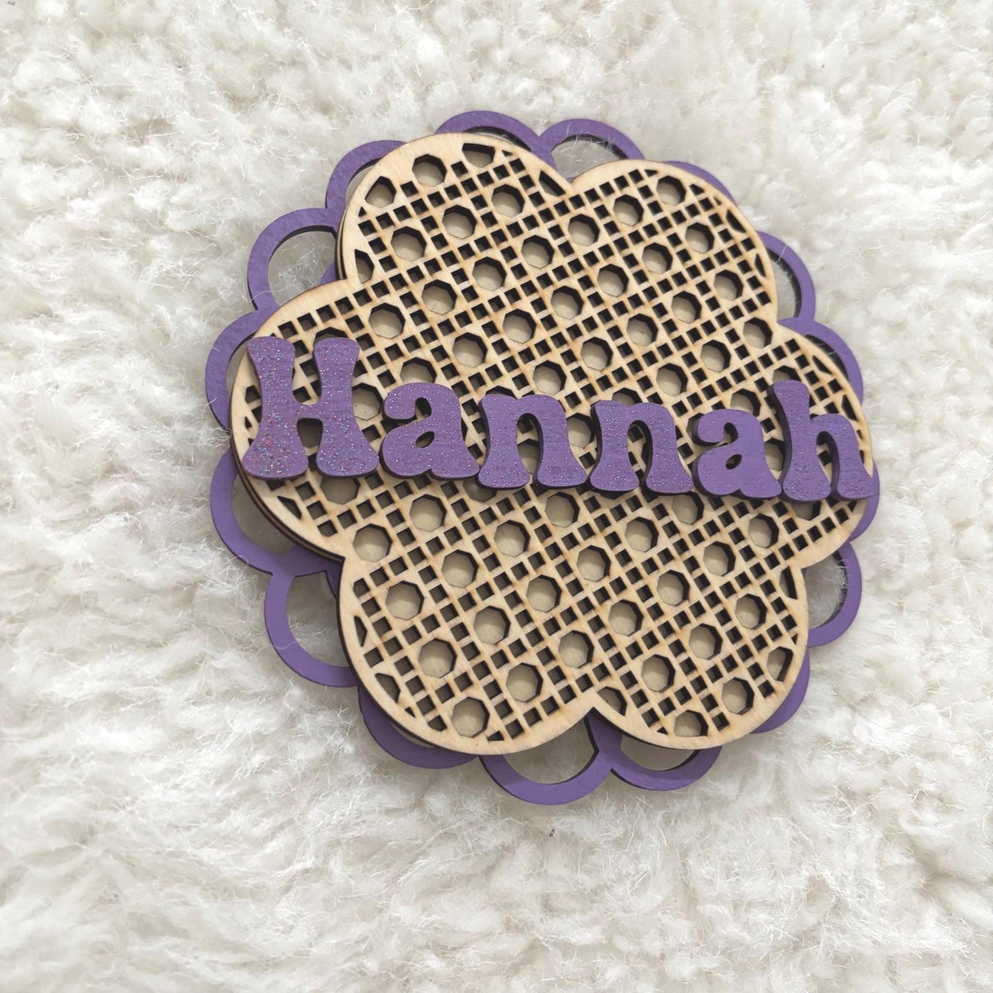 Personalized Wooden Name Sign ā Multi-Layer Laser Cut Basswood Decor | Custom Wall Art for Bedroom, Nursery, or Kids Room Girls Boys Newborn