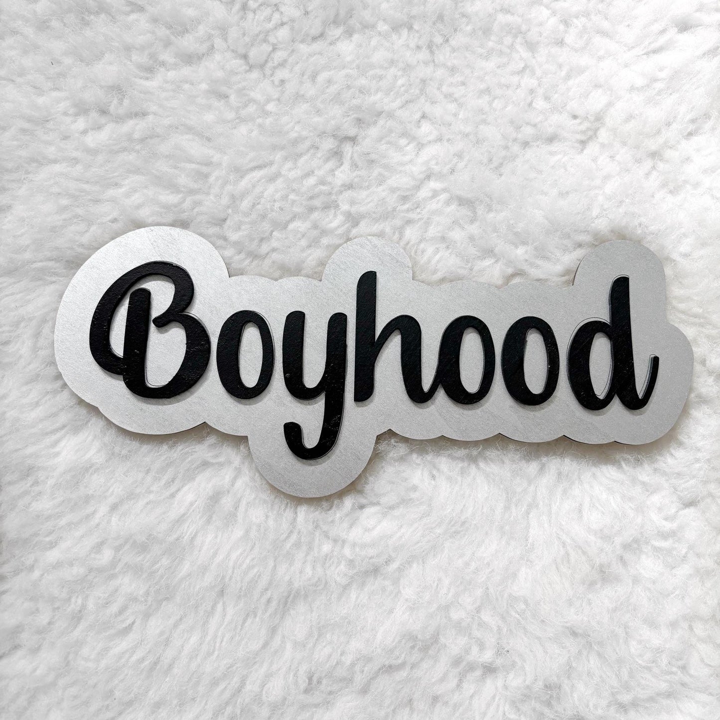 Boyhood Handmade Laser-Engraved Wooden Wall Art β Playful design, adventure and imagination. Boys room decor Inspiring fun, creativity