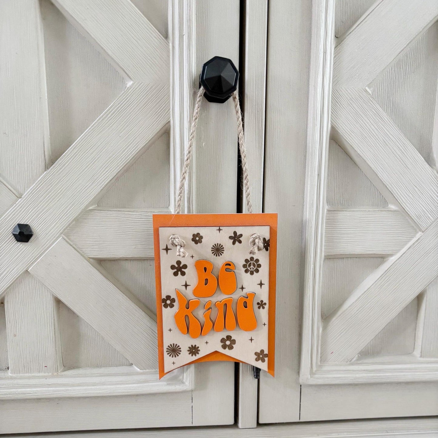 Be Kind Wall Sign – Layered Wood Kids Room Decor | Personalized Laser Engraved Hanging Sign | Nursery Wall Art | Kindness Gift Boys Bedroom