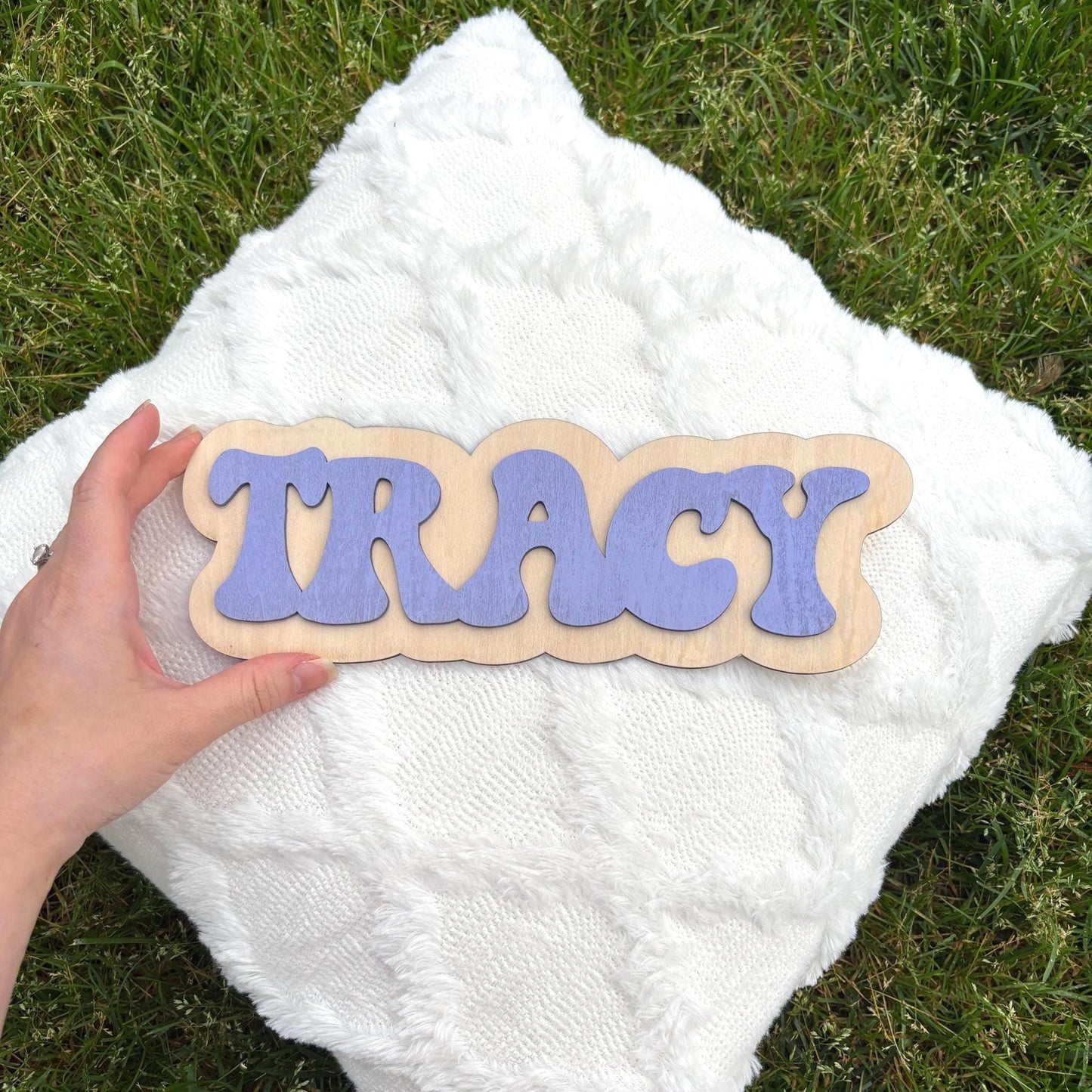 Bedroom Sign for Girls & Boys – Custom wood name sign with 3D letters. Perfect for kids’ room, nursery, or playroom. Custom colors available