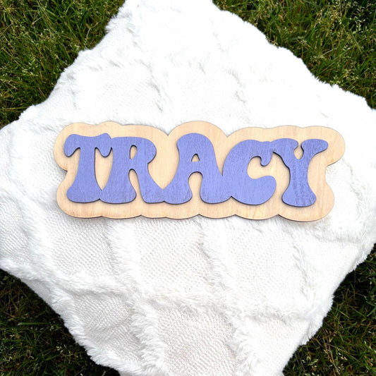 Bedroom Sign for Girls & Boys – Custom wood name sign with 3D letters. Perfect for kids’ room, nursery, or playroom. Custom colors available
