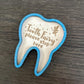 Tooth Fairy Holder – Wooden Tooth Keepsake Sign | Personalized Tooth Fairy Visit Tray | Glitter Option Available | Bedside Gift for Kids
