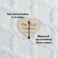 Our Little Rainbow Baby Announcement Sign – Personalized Wooden Heart for Pregnancy Reveal or Nursery Keepsake Miracle Baby Miscarriage Gift