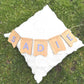Personalized Wooden Name Banner | Nursery Wall Decor Custom Baby Name Sign | Kids Room Banner | Baby Shower Gift Name Garland Girl Birthday