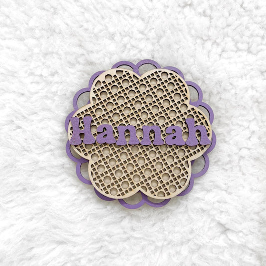 Personalized Wooden Name Sign – Multi-Layer Laser Cut Basswood Decor | Custom Wall Art for Bedroom, Nursery, or Kids Room Girls Boys Newborn