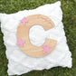 Personalized Wooden Initial with Name | Butterfly Nursery Wall Decor Custom Baby Name Sign Room Letter | Baby Shower Gift Girls Bedroom