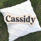 Custom Name Sign for Kids | Personalized Wooden Name Wall Decor | Nursery Name Sign | Baby Shower Gift | Kids Room Name Plaque