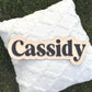 Custom Name Sign for Kids | Personalized Wooden Name Wall Decor | Nursery Name Sign | Baby Shower Gift | Kids Room Name Plaque